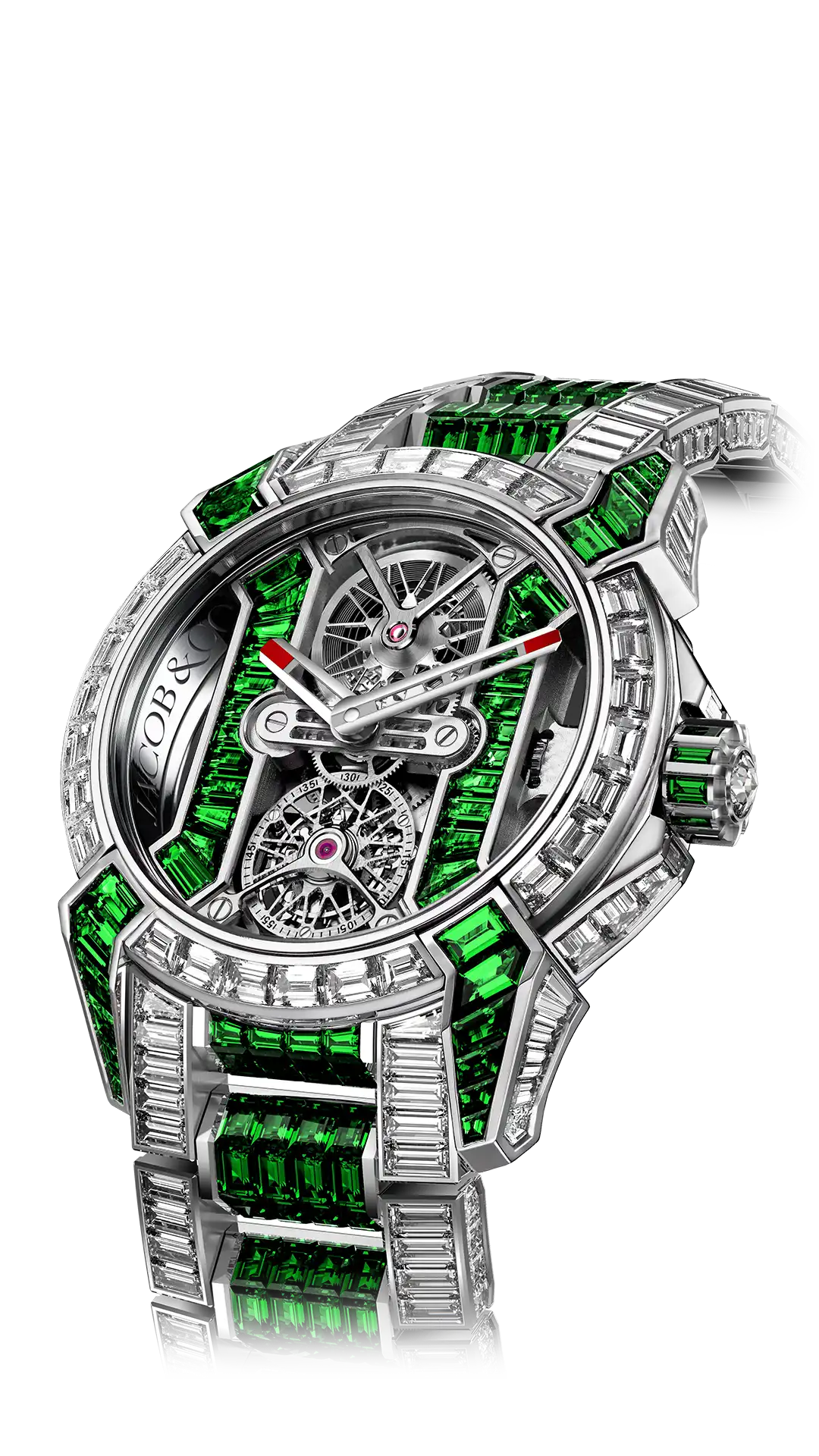 Epic X Tourbillon Baguette - Orange Sapphires