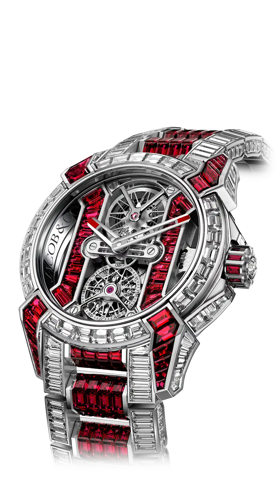 Epic X Tourbillon Baguette - Orange Sapphires
