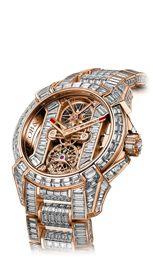 Epic X Tourbillon Baguette -  Rose Gold Tourbillion