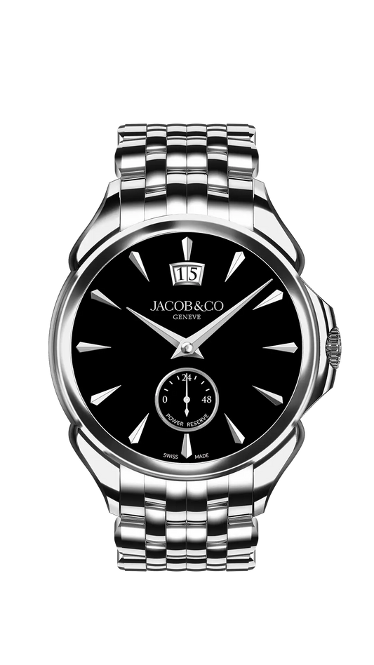 Palatial Classic - Stainless Steel (Onyx Black) Bracelet