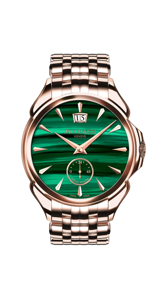 Palatial Classic - Rose Gold (Malachite) Bracelet
