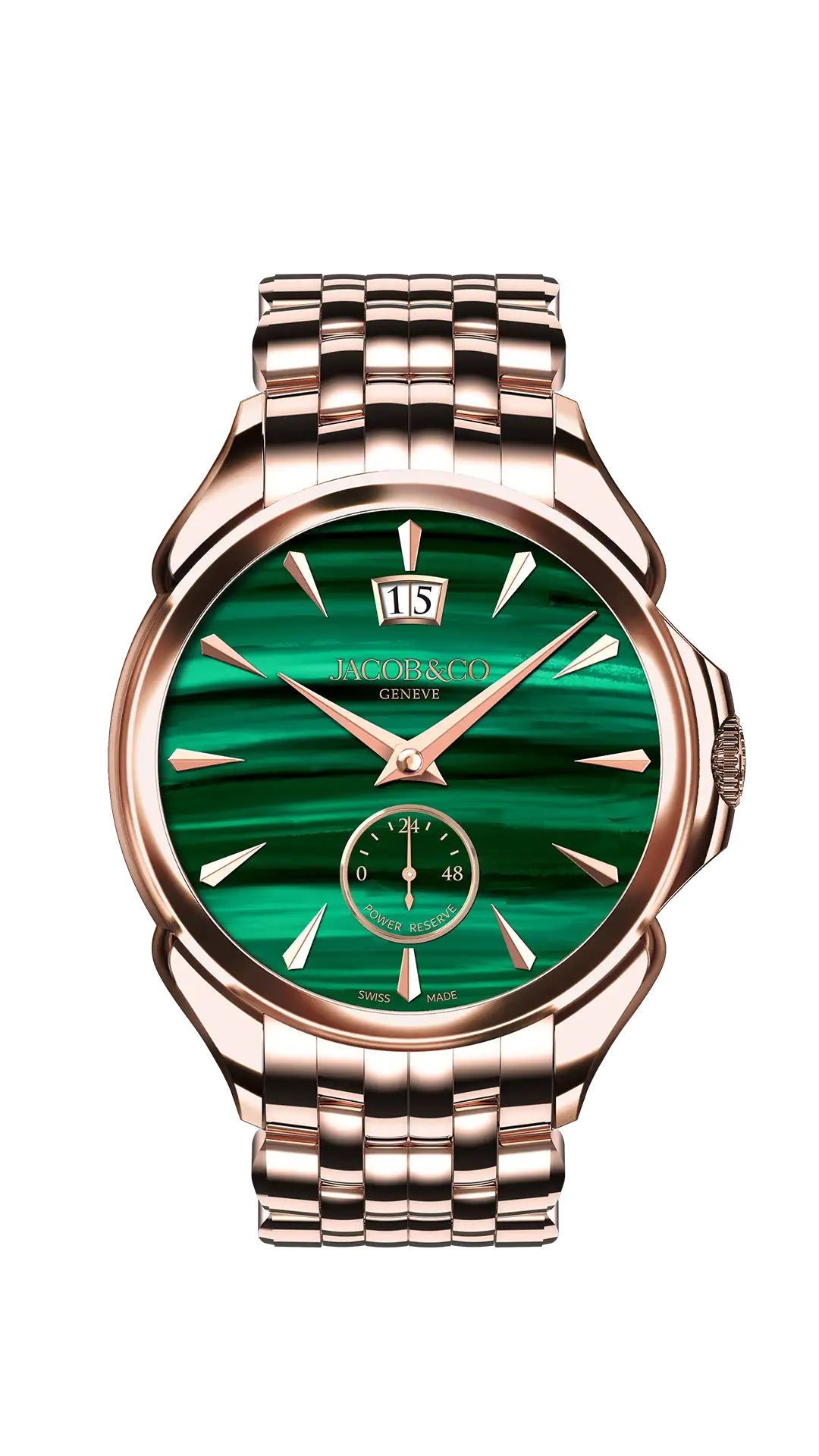 Palatial Classic - Rose Gold (Malachite)