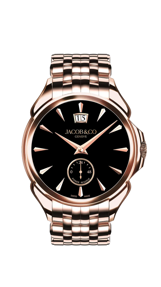 Palatial Classic - Rose Gold (Onyx Black) Bracelet