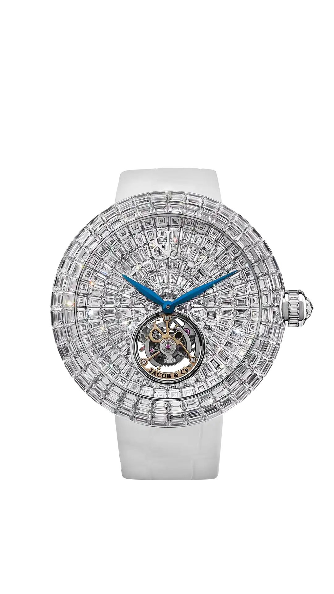 Brilliant Flying Tourbillon - Orange Sapphires (Rose Gold)