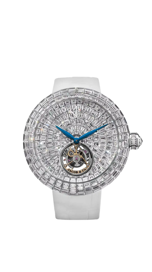 Brilliant Flying Tourbillon - White Diamonds (White Gold) II