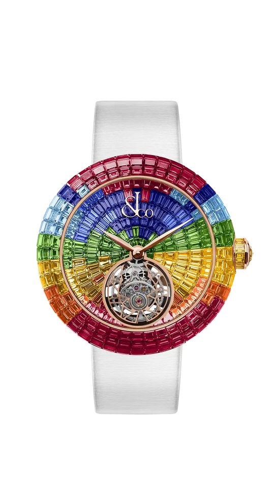 Brilliant Flying Tourbillon - Peru Mountains II (Rose Gold)