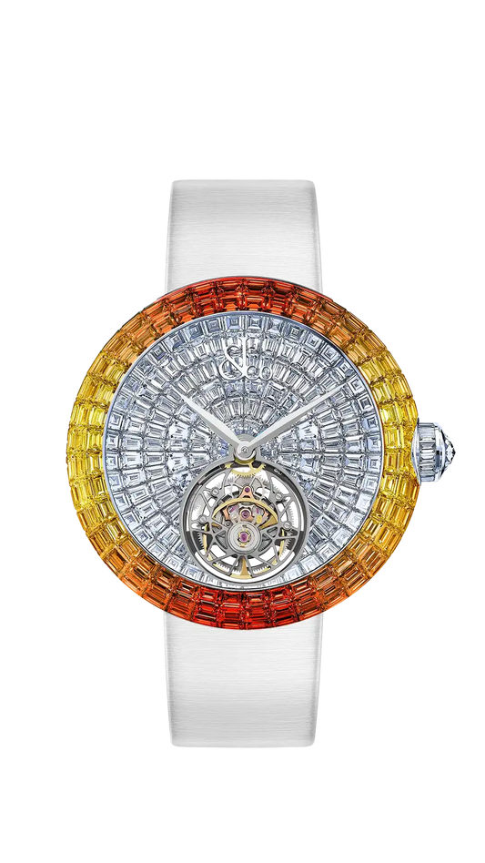 Brilliant Flying Tourbillon - Orange Degrade (White Gold)