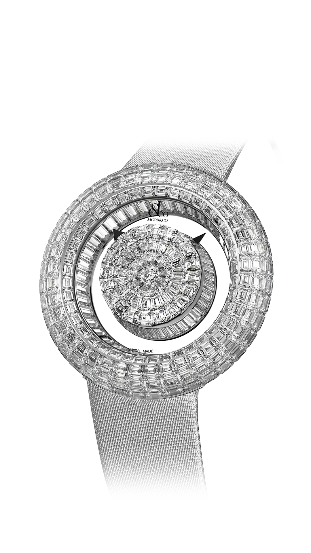 Brilliant Mystery - 44MM - Diamonds (White Gold)