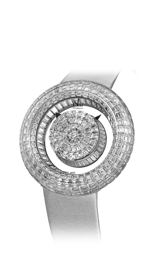 Brilliant Mystery - 44MM - Diamonds (White Gold)