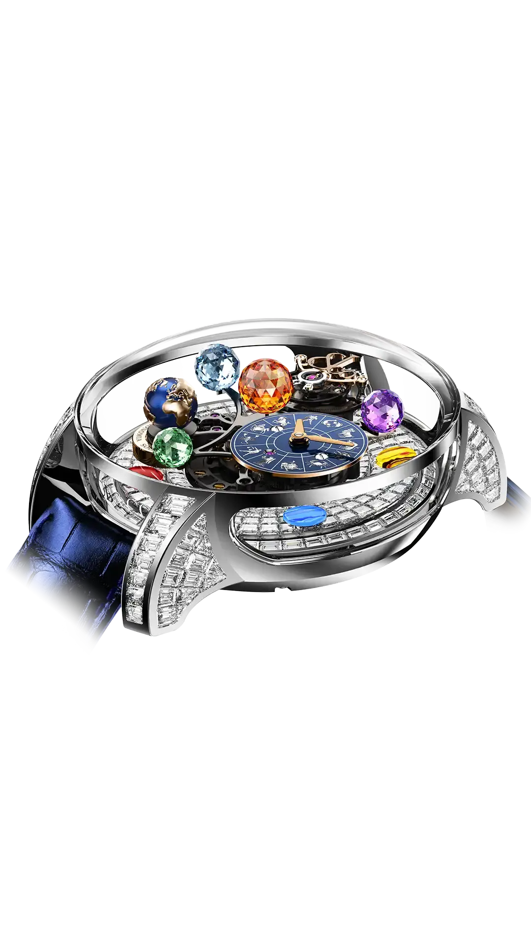 Astronomia Solar Zodiac - Blue Titanium
