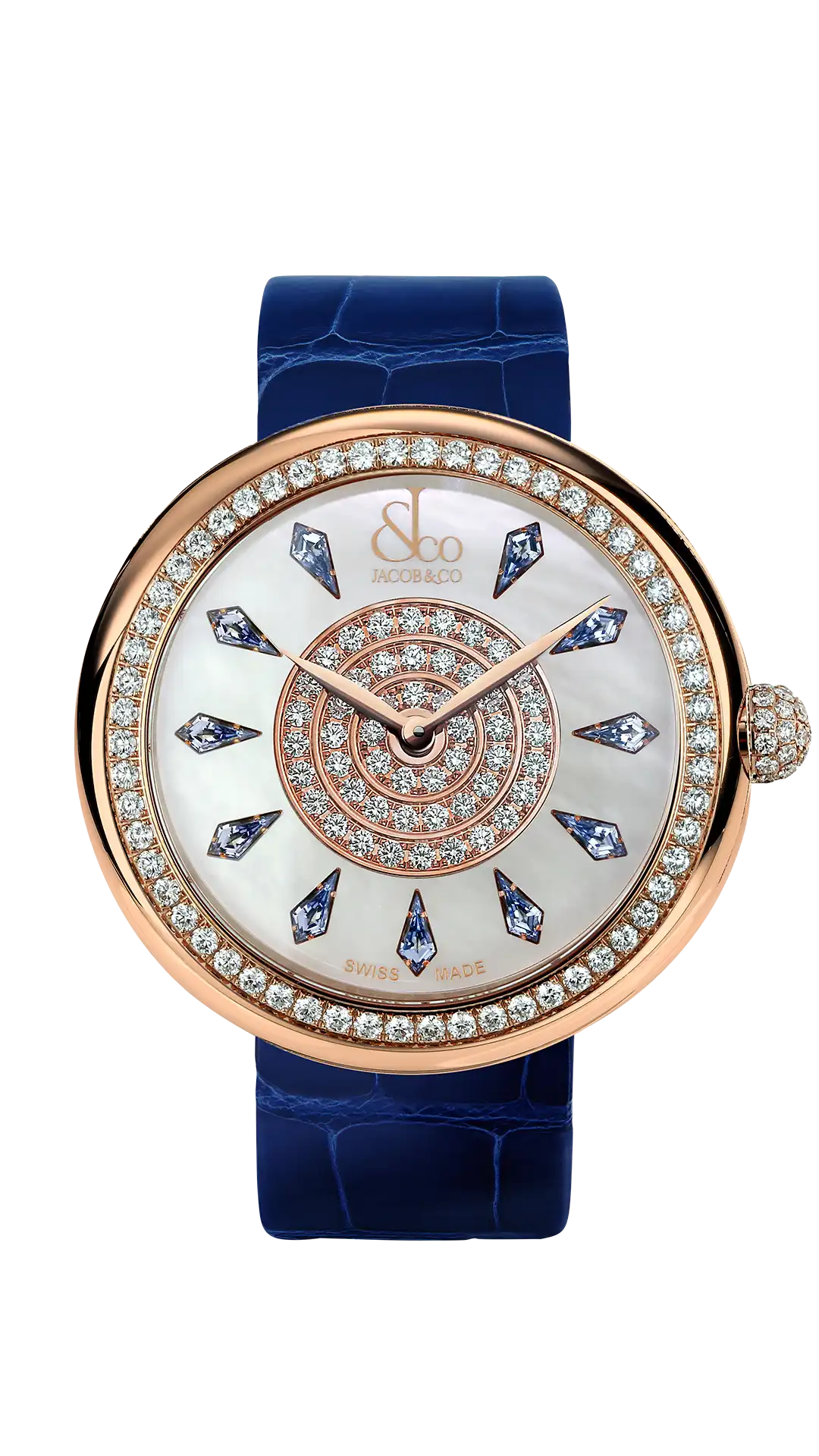 Brilliant - Stainless Steel with Green Pyramid Dial Bracelet