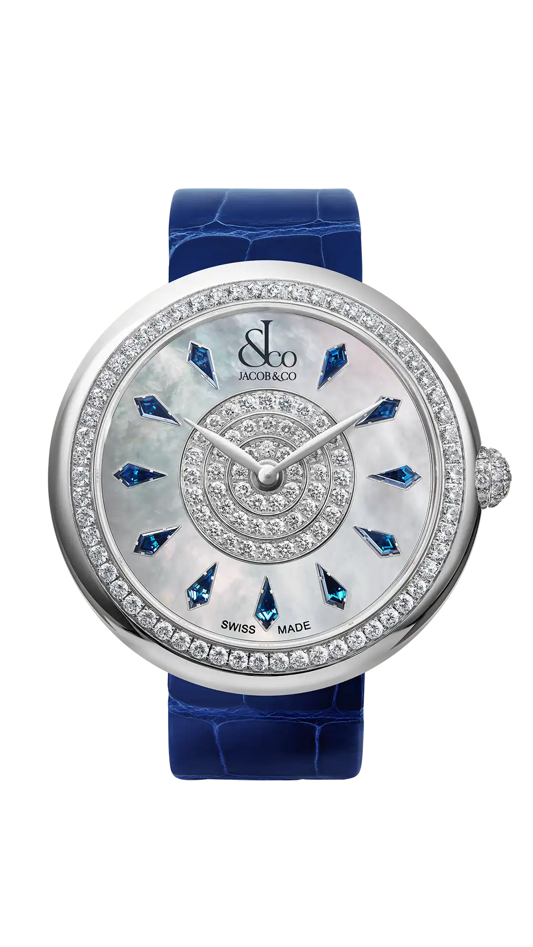 Brilliant - Blue Sapphires in Rose Gold