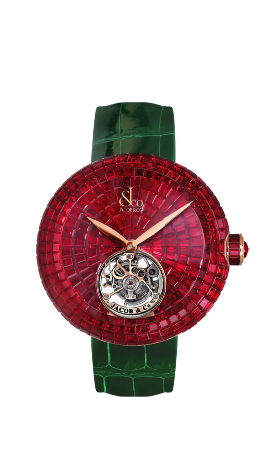 Brilliant Flying Tourbillon - Rubies (Rose Gold)