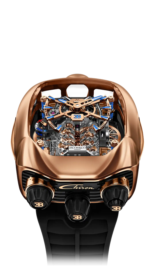 Bugatti Chiron Tourbillon - Rose Gold