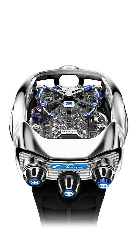 Bugatti Chiron Tourbillon - Polished Titanium