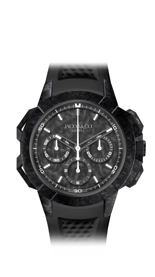 Epic X Chrono 44MM Tri-Compax - Black