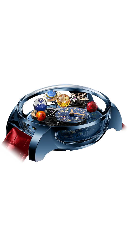 Astronomia Solar Zodiac - Blue Titanium