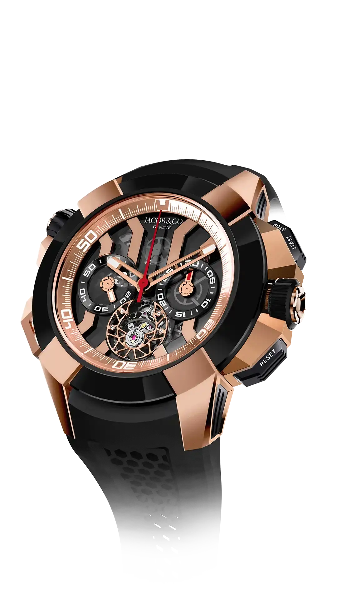 Epic X Chrono Tourbillon - Rose Gold and Titanium