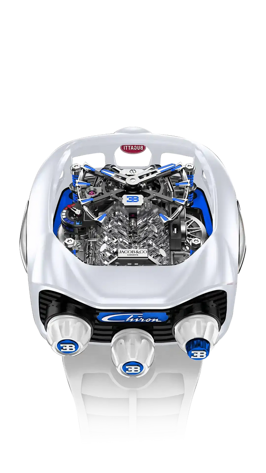 Bugatti Chiron Tourbillon - Titanium & White Ceramic Coating
