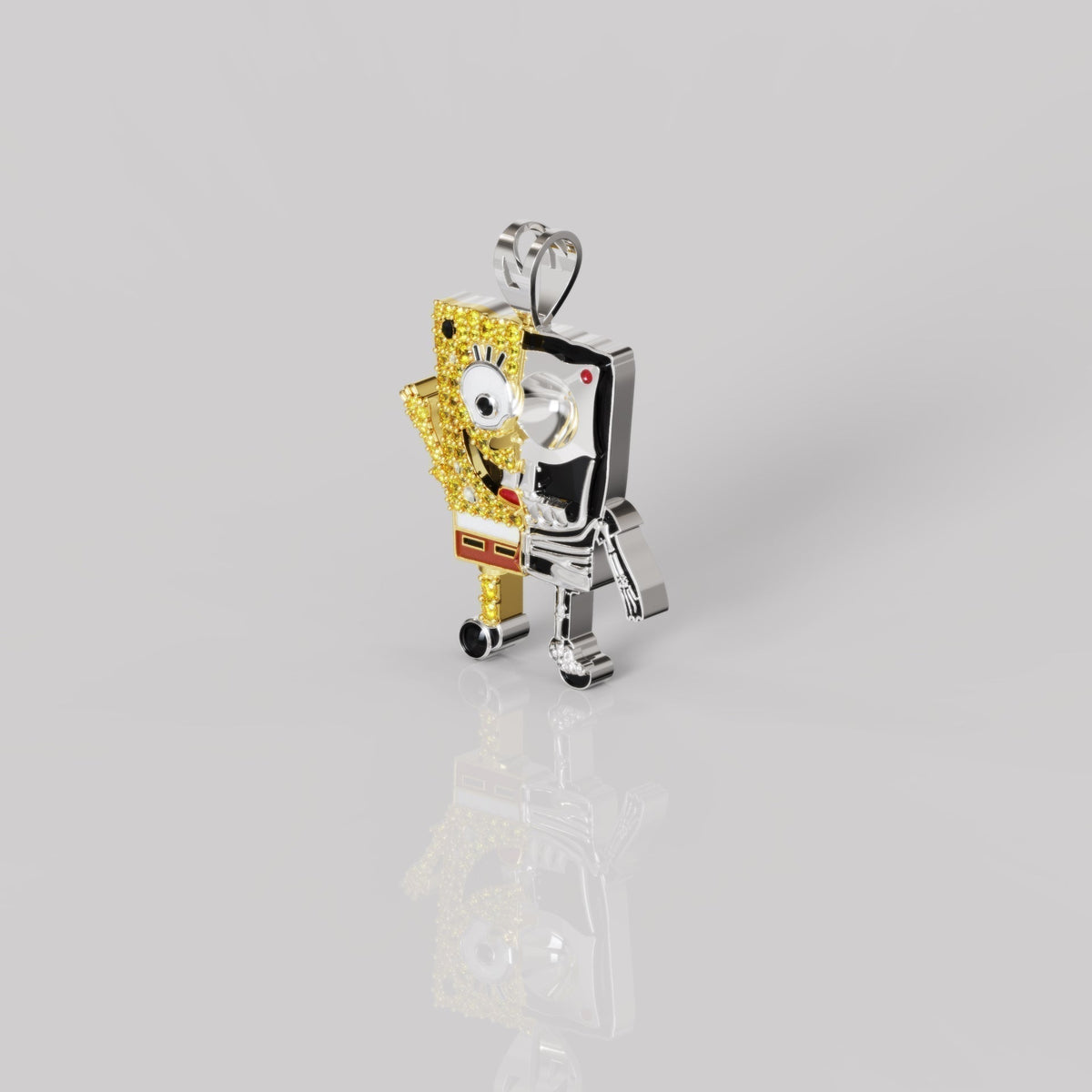ICED SPONGEBOB by The Noble Sculptor