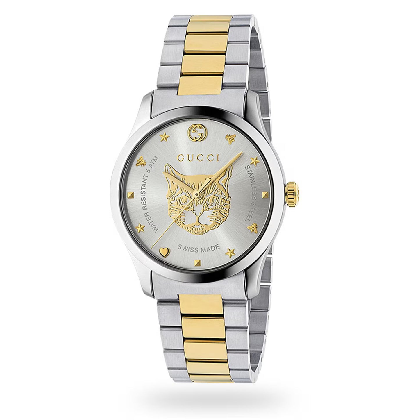 Unisex Gucci G-Timeless YA1264074 Silver Quartz Watch