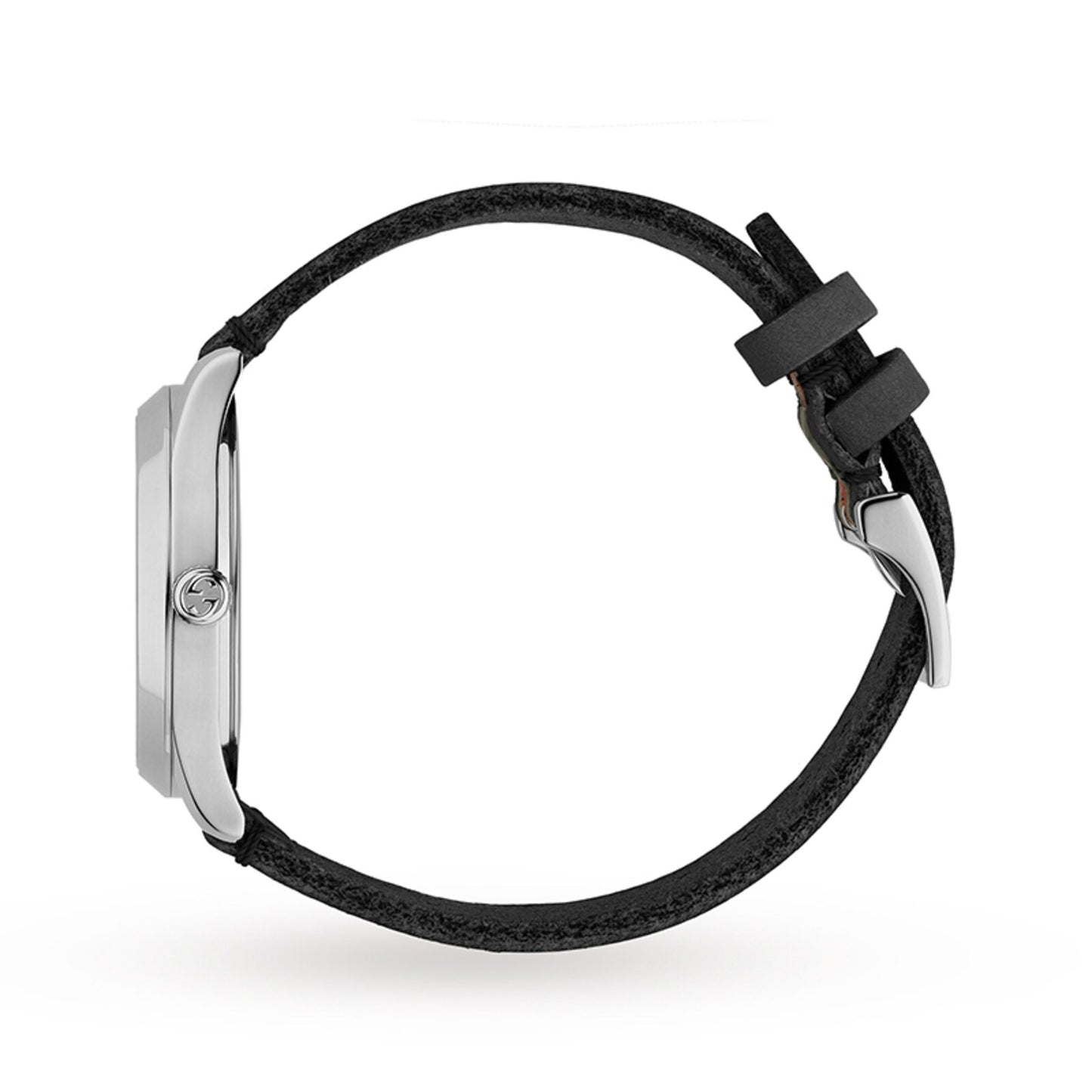 Men's Gucci G-Timeless YA1264079 Black Dial Leather Quartz Watch