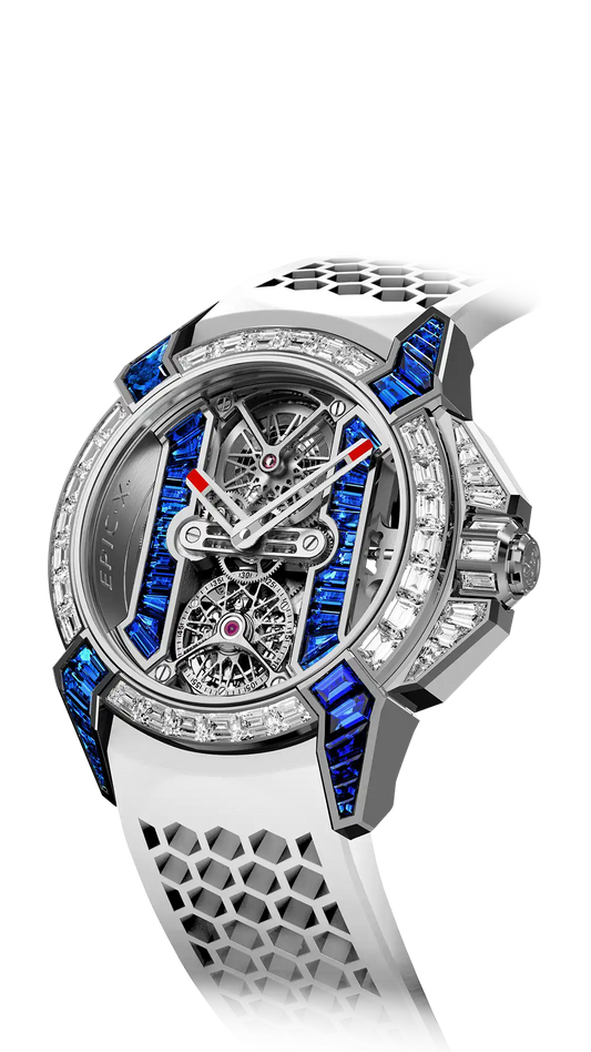 Epic X Tourbillon Baguette - Blue Sapphires
