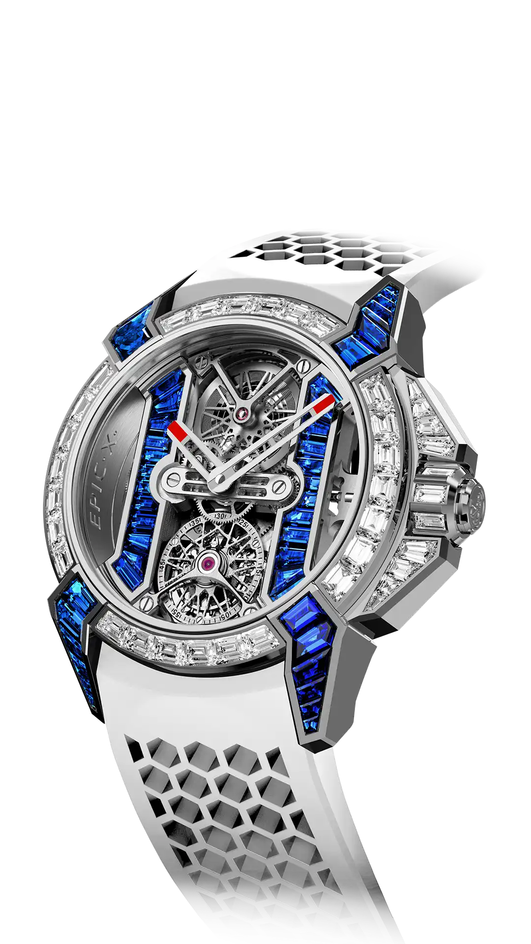 Epic X Tourbillon Baguette - Orange Sapphires