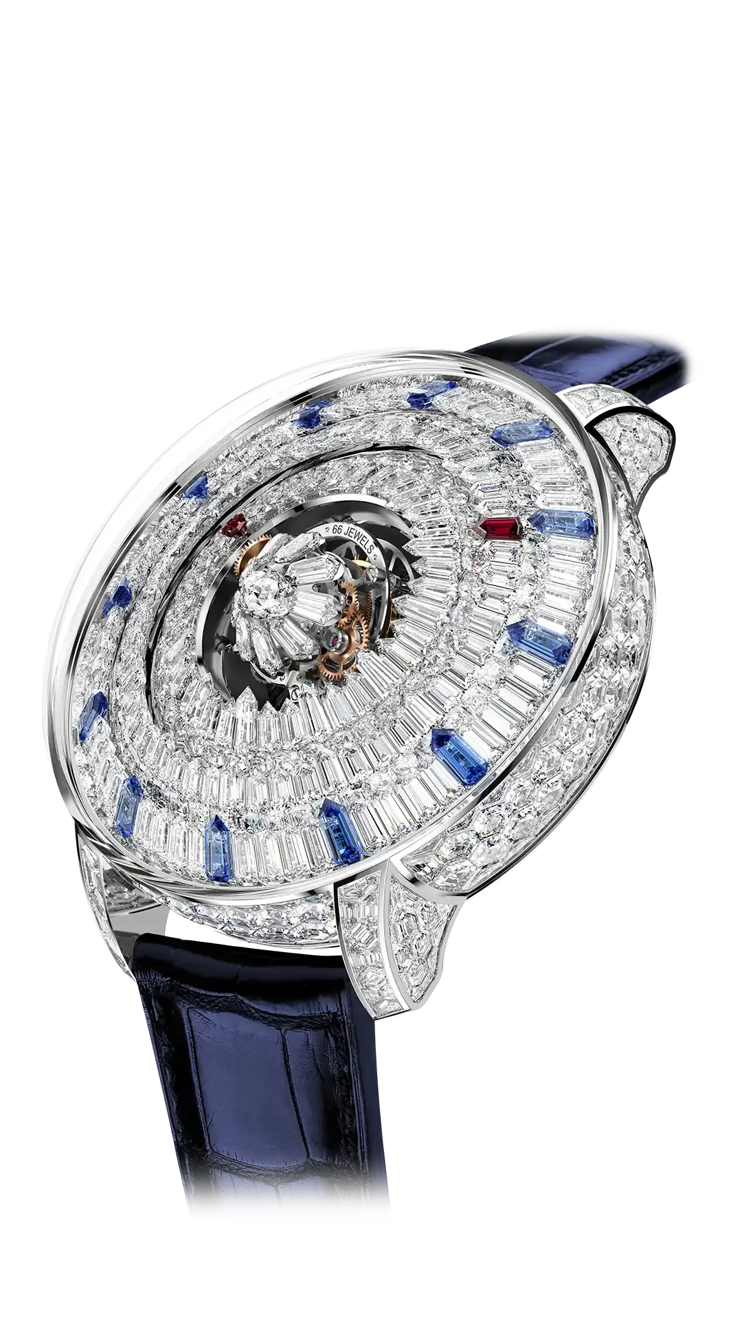 The Mystery Tourbillon 44MM - Tsavorites and White Diamonds 44mm