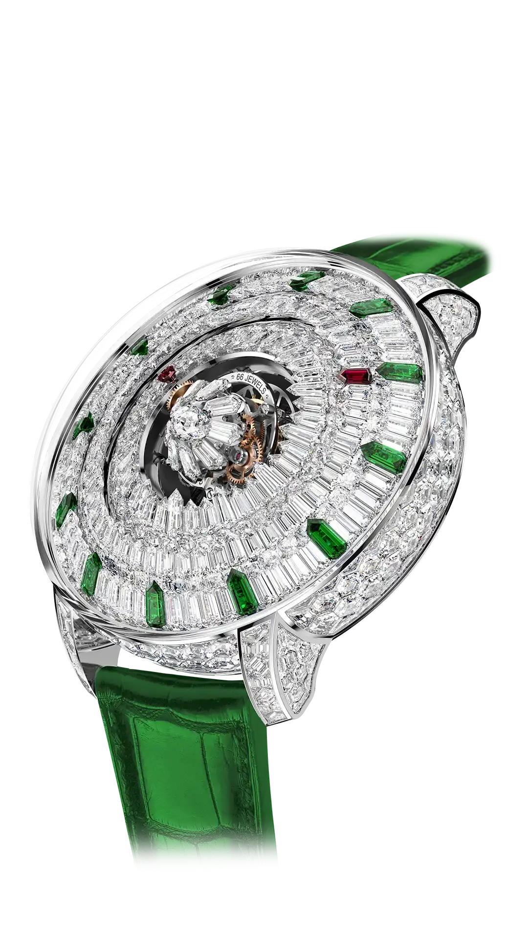 The Mystery Tourbillon 44MM - White Diamonds