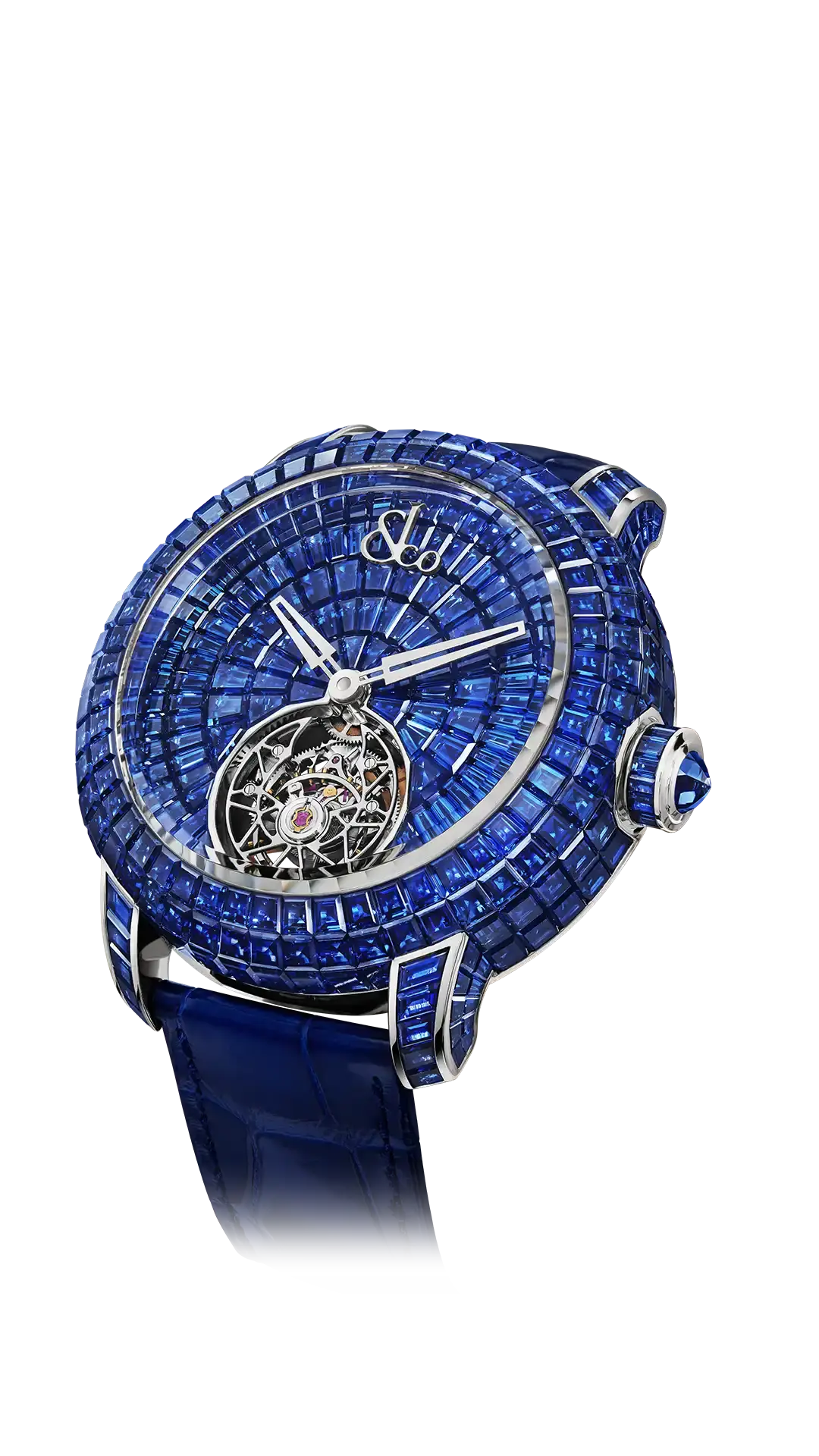Caviar Tourbillon - White Diamonds & Tsavorites