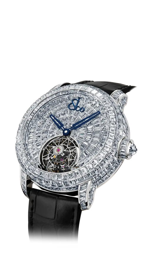Caviar Tourbillon - White Diamonds 44mm