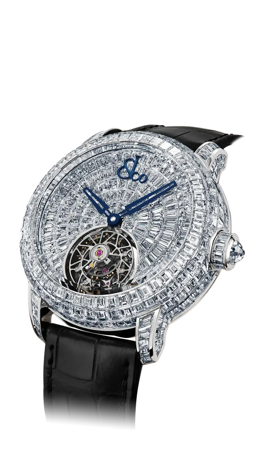Caviar Tourbillon - White Diamonds