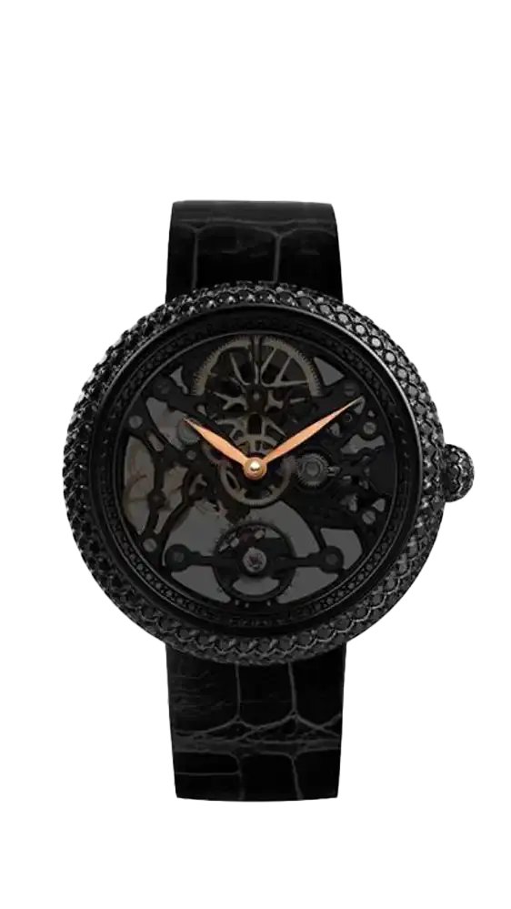 Brilliant Skeleton Northern Lights - Stainless Steel, Red