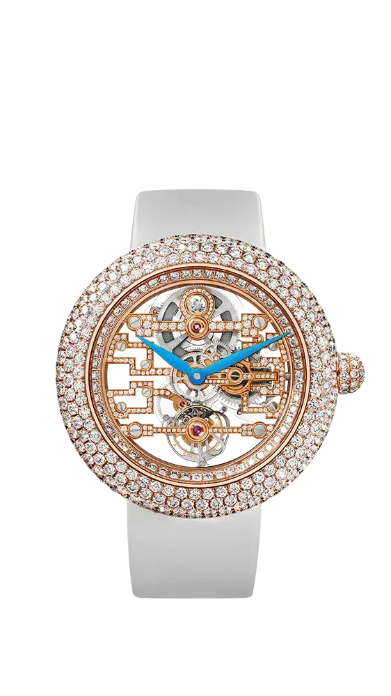 Brilliant Tourbillon Art Deco - D-Flawless
