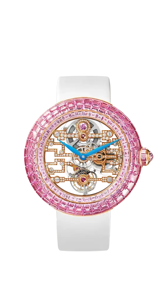 Brilliant Tourbillon Art Deco - Blue Sapphire