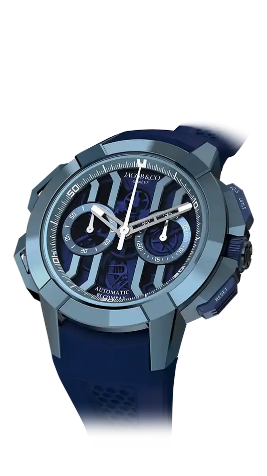 Epic X Chrono 44MM - Blue Titanium