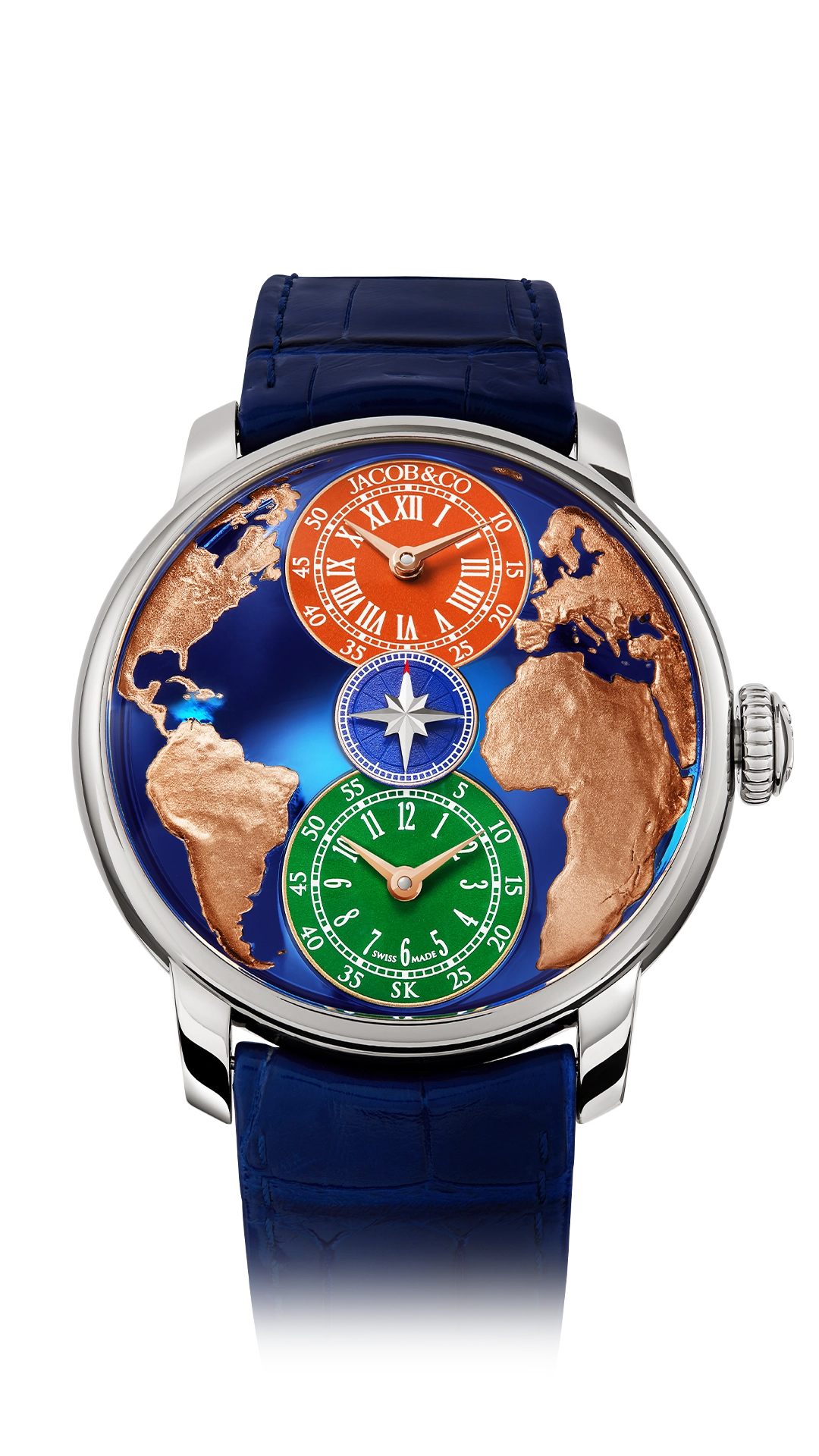 Salman Khan Dual Time Zone - Steel
