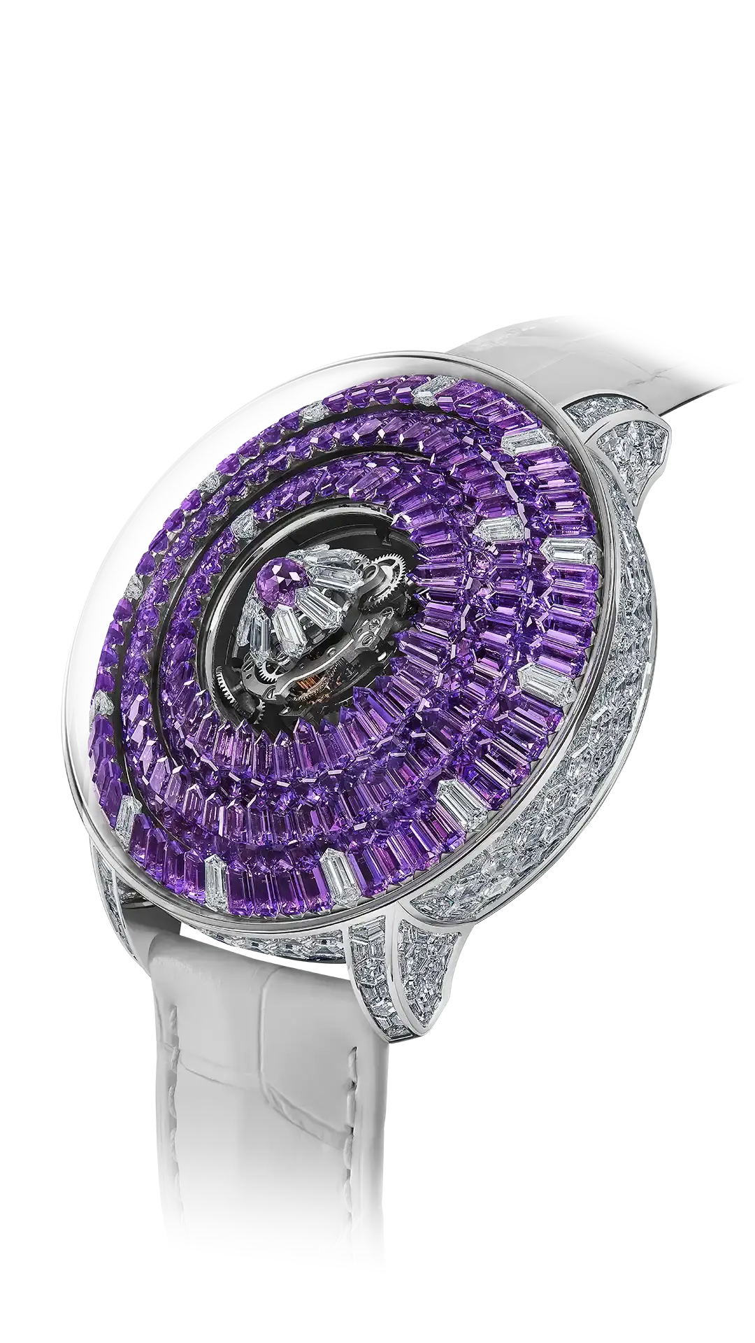 The Mystery Tourbillon 44MM - Amethyst