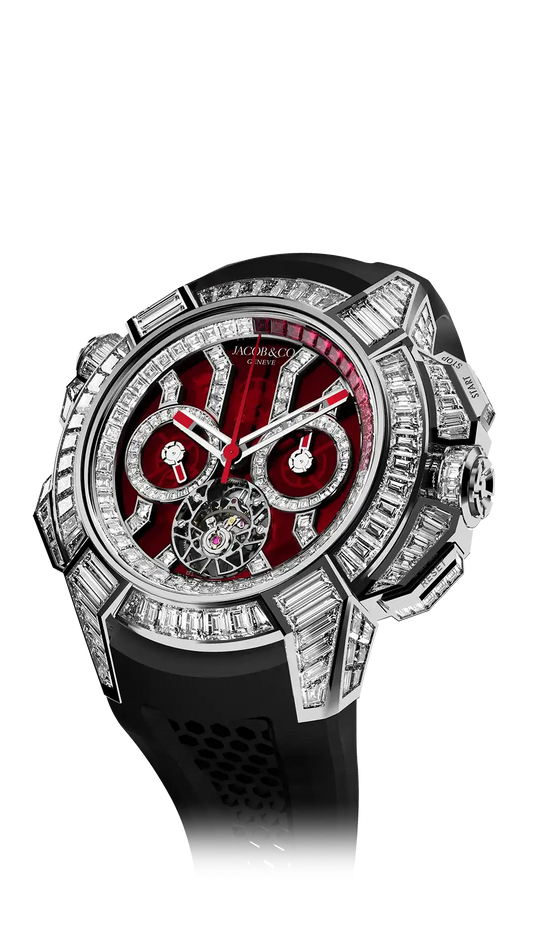 Epic X Chrono Tourbillon Baguette - Red Crystal