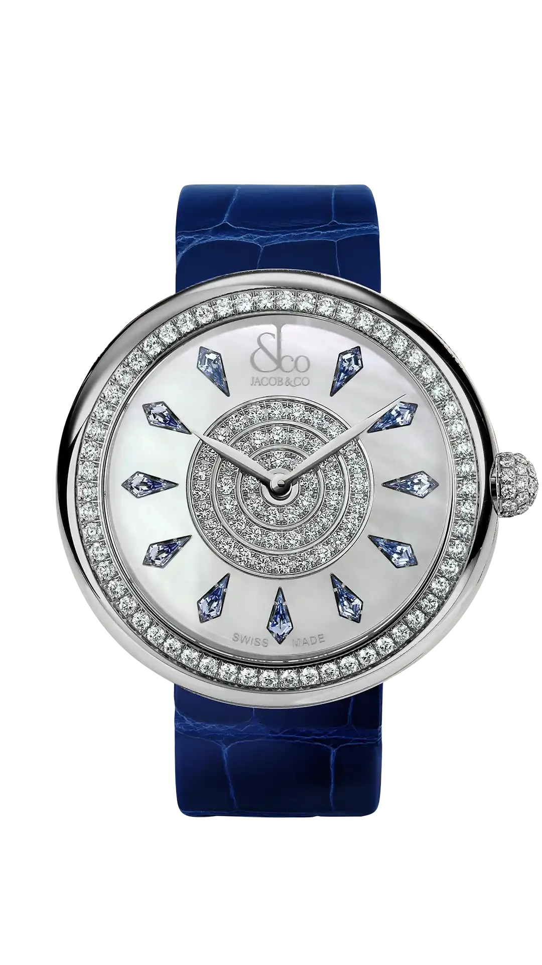 Brilliant - Stainless Steel with Green Pyramid Dial