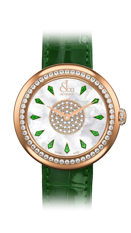 Brilliant - Tsavorites in Rose Gold