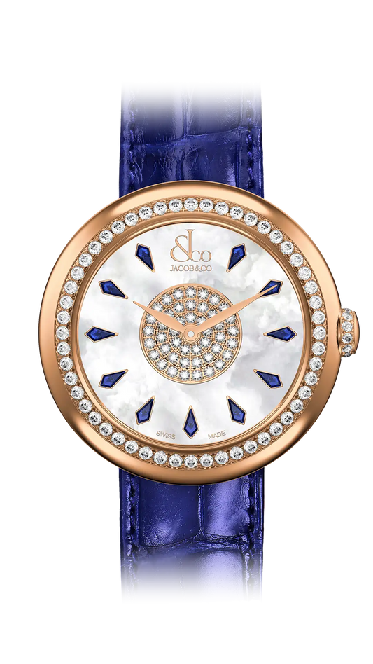 Brilliant - Blue Sapphires in Rose Gold