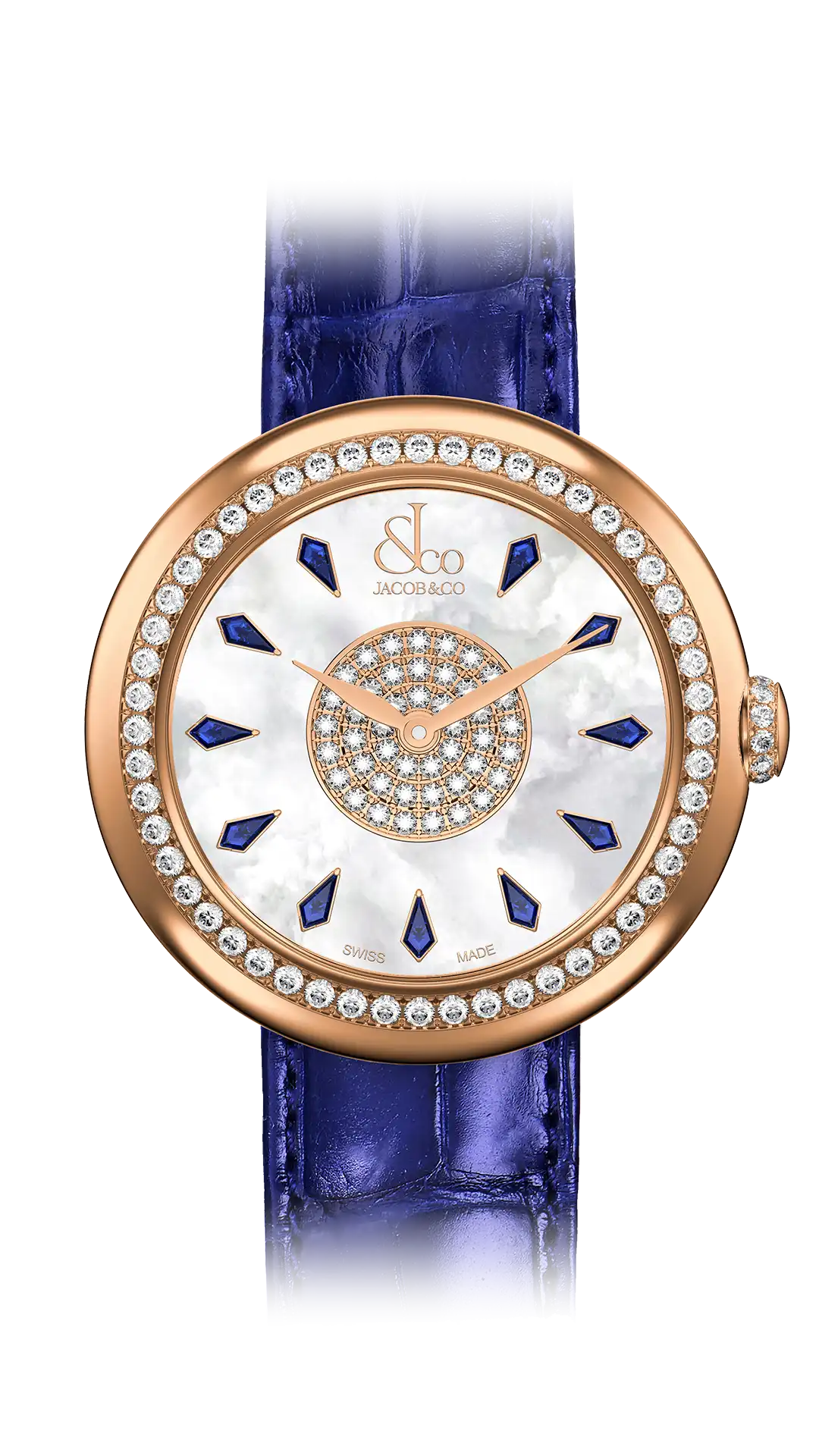 Brilliant - Multicolored Sapphires in Rose Gold