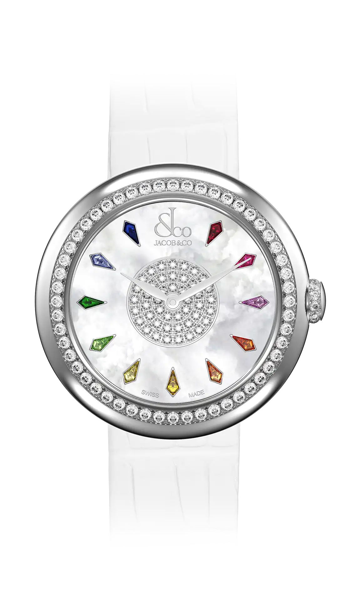 Brilliant - Stainless Steel with Green Pyramid Dial