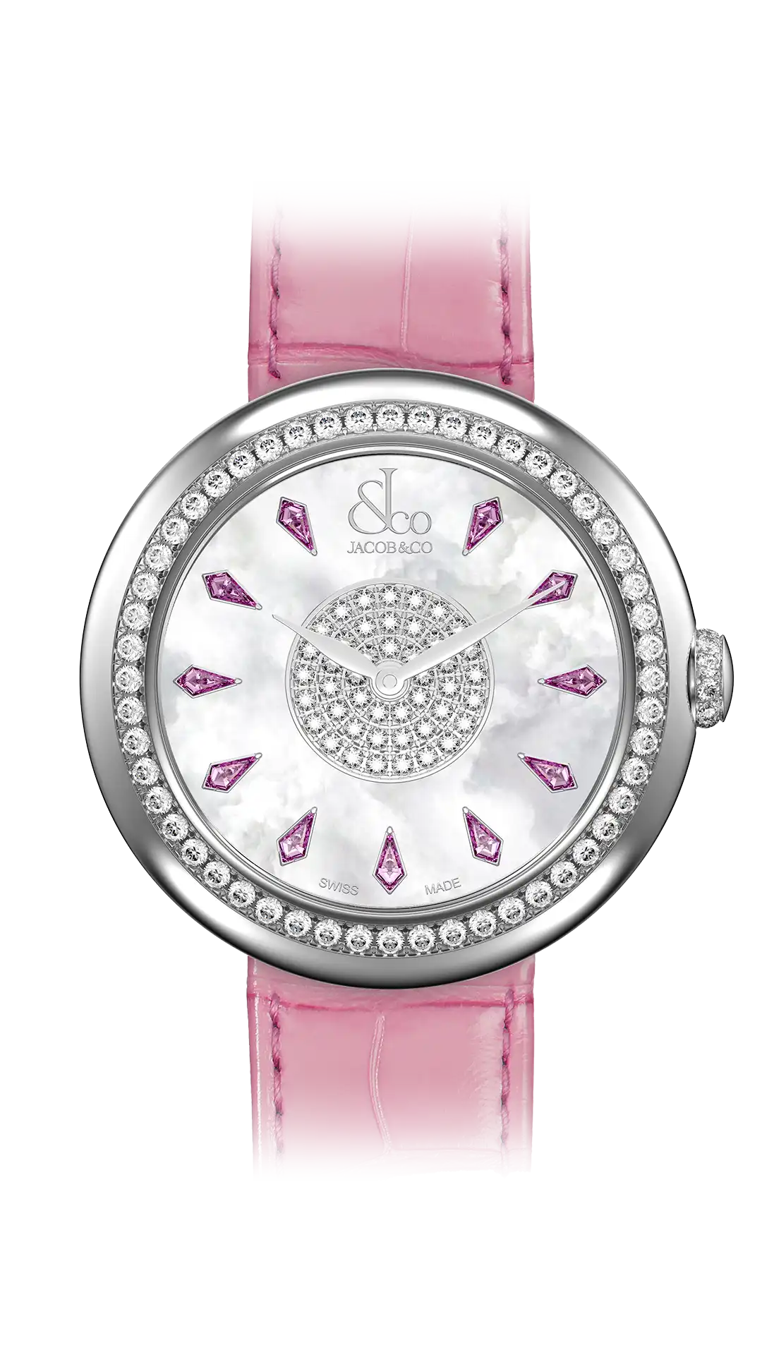 Brilliant - Stainless Steel with Green Pyramid Dial
