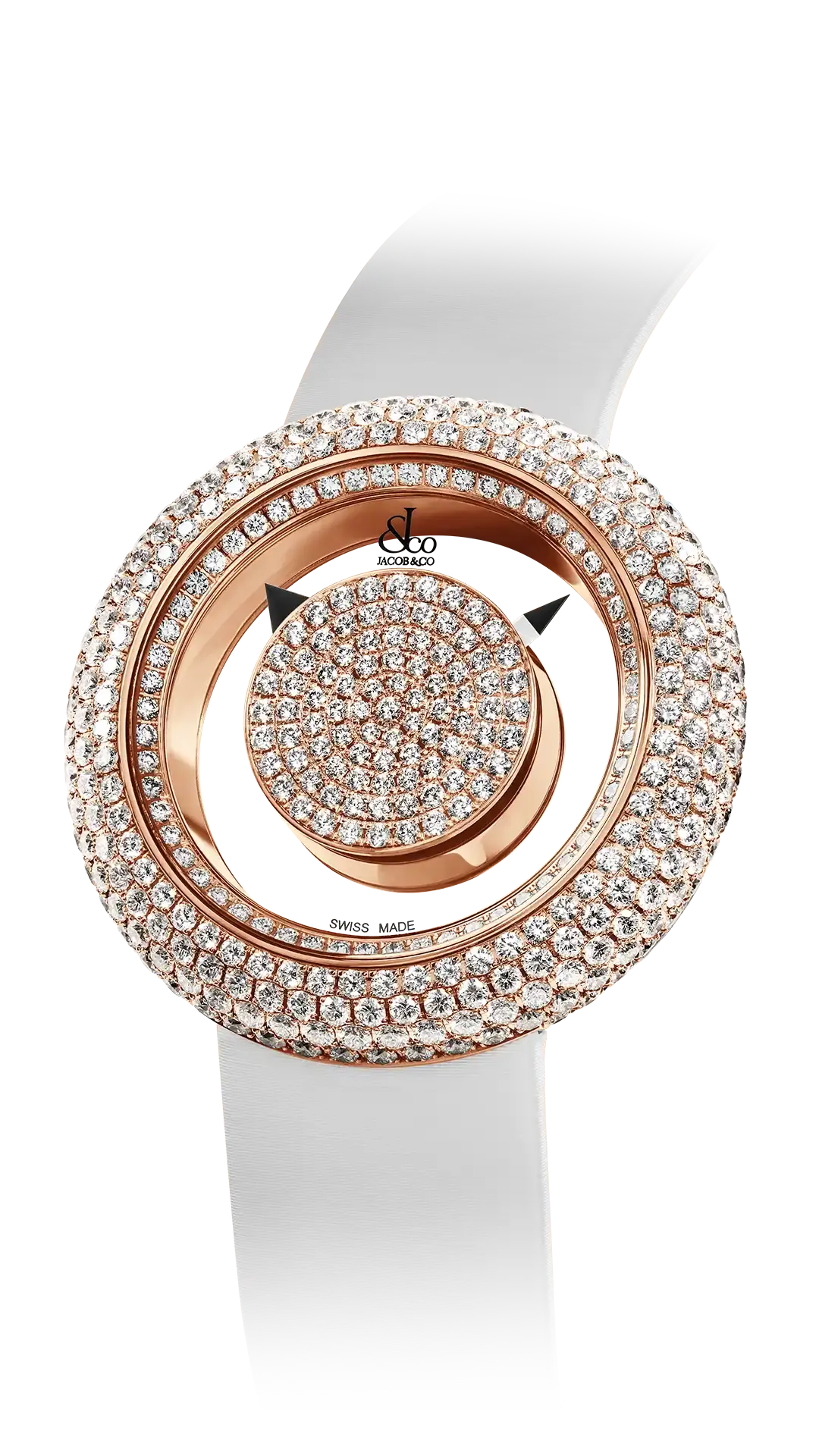 Brilliant Mystery Pave Diamonds - Diamonds in White Gold