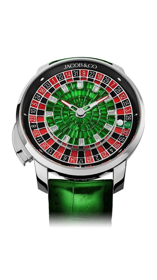 Casino Tourbillon - Tsavorite Baguette