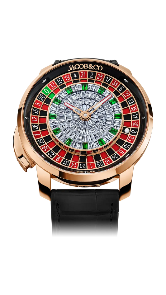 Casino Tourbillon - Rose Gold Baguette
