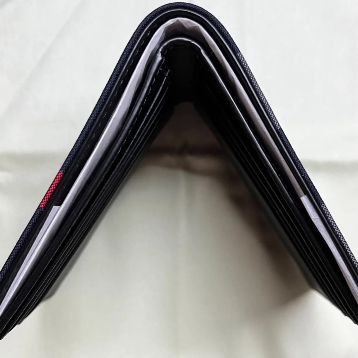 Burberry Checkered Cotton Eight-Card Wallet